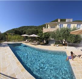 4 bedroom villa with pool and sea views, Kumbor, sleeps 8-10